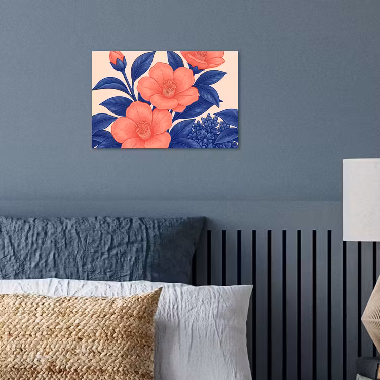 Poster - Flowers - Leaves - Botanical - Bloemen - Bladeren - Botanisch poster papier klein