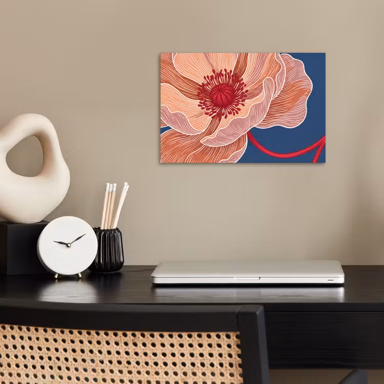 Poster - Flowers - Modern - Abstract - Bloemen - Modern - Abstract poster papier klein