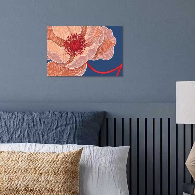 Poster - Flowers - Modern - Abstract - Bloemen - Modern - Abstract poster papier klein