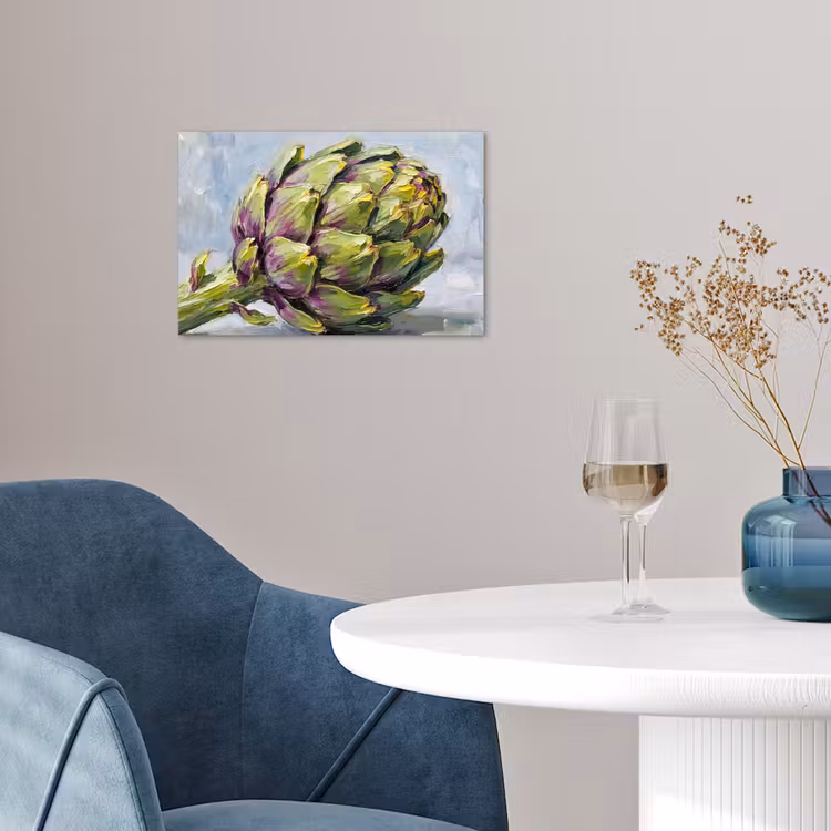 Poster - Food - Artichoke - Modern - Eten - Artisjok - Modern poster papier klein
