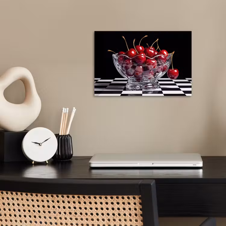 Poster - Food - Cherries - Red - Eten - Kersen - Rood poster papier klein