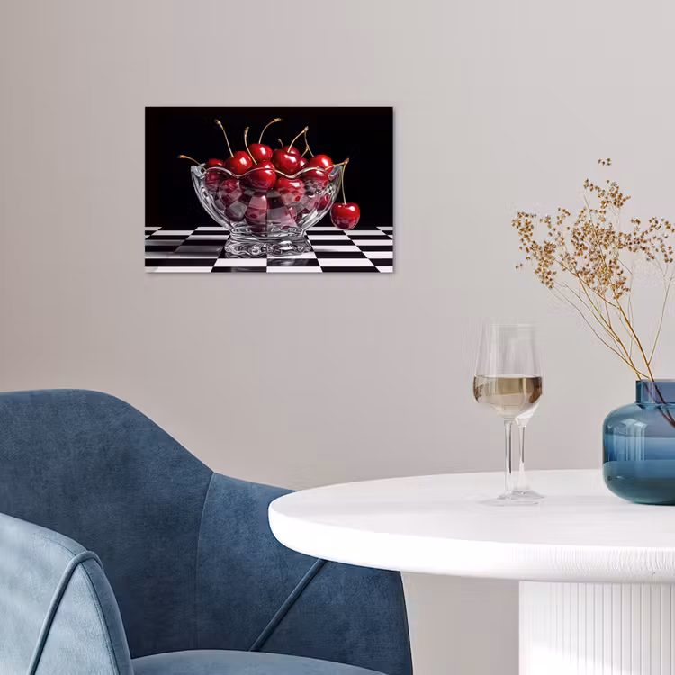 Poster - Food - Cherries - Red - Eten - Kersen - Rood poster papier klein