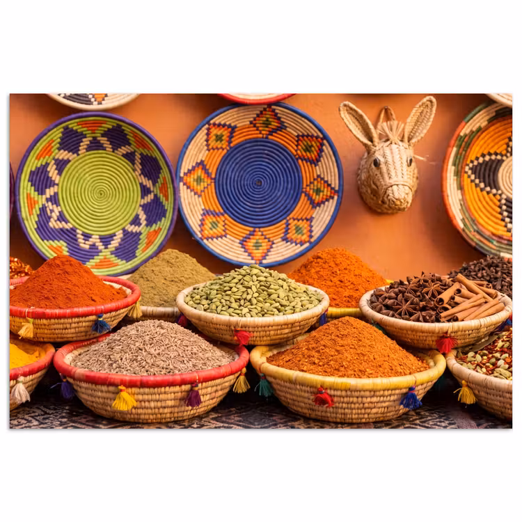 Poster - Food - Colorful - Culture - Eten - Kleurrijk - Cultuur poster papier klein