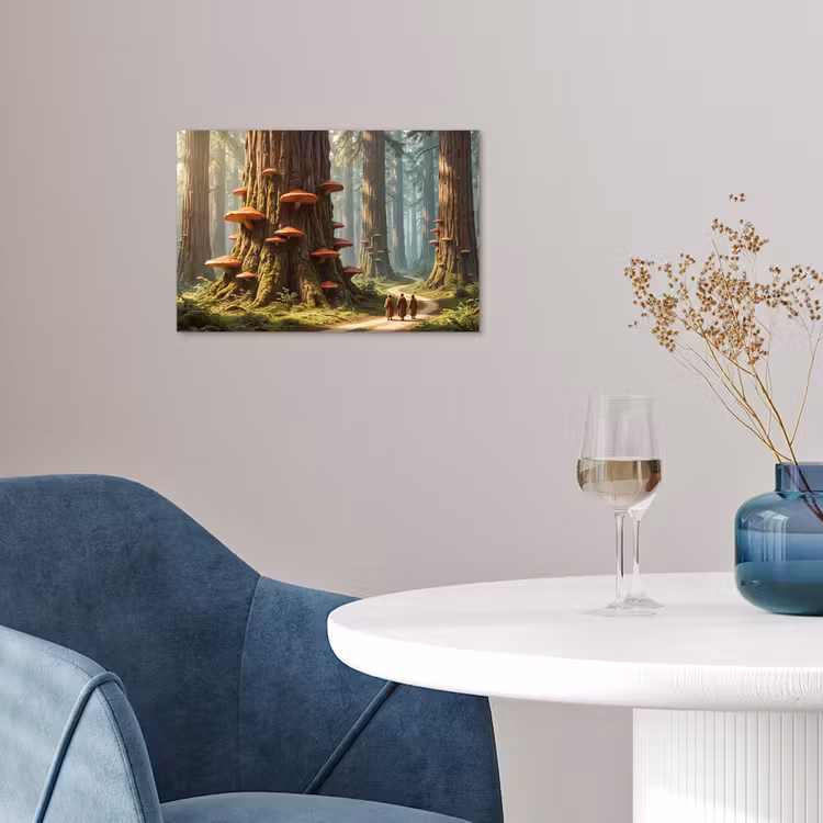 Poster - Forest - Trees - Nature - Bos - Bomen - Natuur poster papier klein