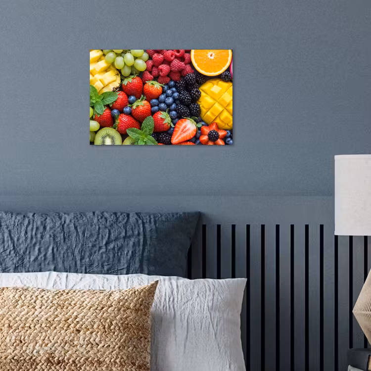 Fruit - Vers - Kleurrijk - Eten poster papier klein -sfeer2