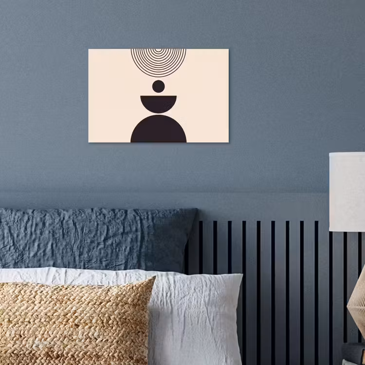 Poster - Geometric Balance - Art - Geometrische balans - Kunst poster papier klein