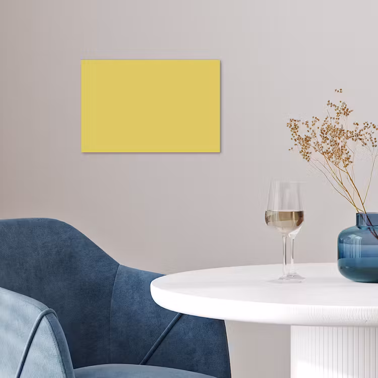 Golden - Ochre - Geel poster papier klein 62 -sfeer3