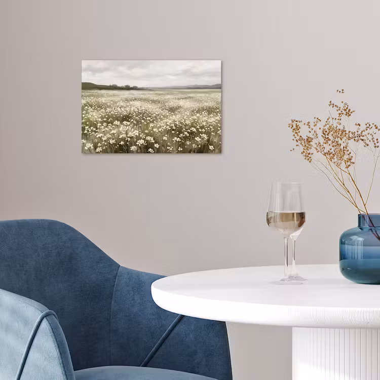 Illustratie - Landschap - Wit poster papier klein -sfeer3