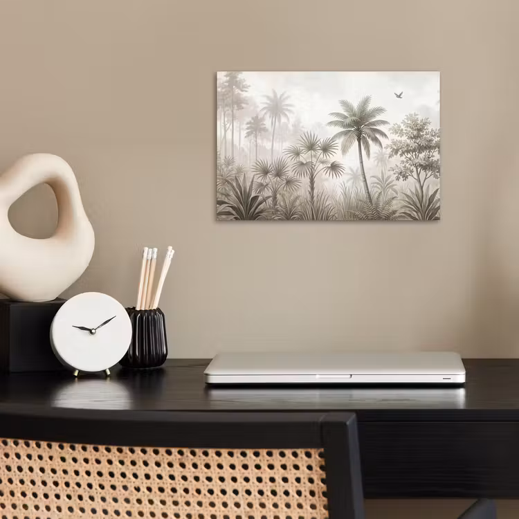 Jungle - Palmbomen - Natuur poster papier klein -sfeer1