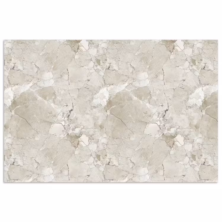 Marmer - Grijs - Aders poster papier klein 62 -3d
