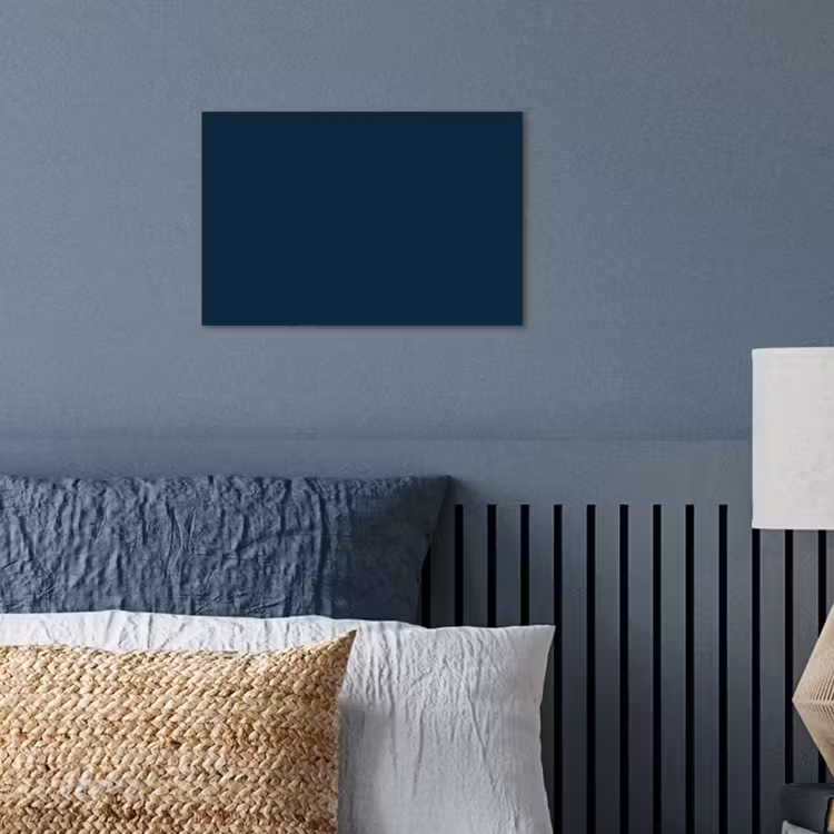 Midnight - Blue - Blauw poster papier klein 62 -sfeer2