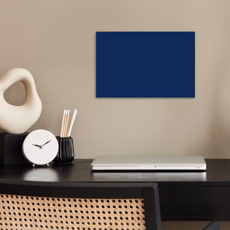 Midnight - Navy - Blauw poster papier klein 62 -sfeer1