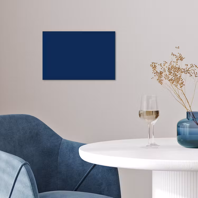 Midnight - Navy - Blauw poster papier klein 62 -sfeer3