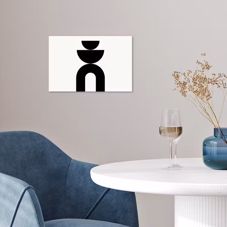 Poster - Minimalist - Art - White - Minimalistisch - Kunst - Wit poster papier klein