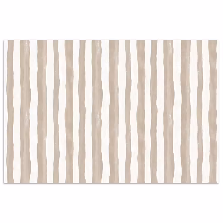 Minimalistisch - Strepen - Beige poster papier klein 62 -3d