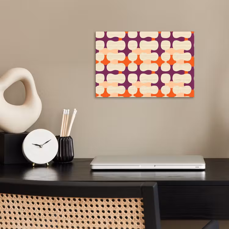 Modern - Patroon - Kleurrijk poster papier klein 62 -sfeer1