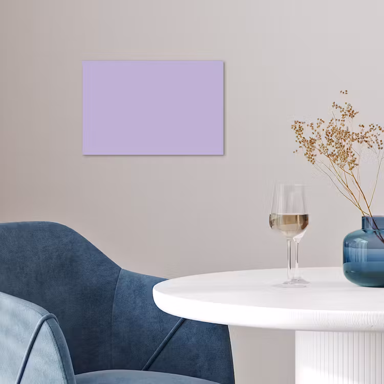 Pastel - Lilac - Paars poster papier klein 62 -sfeer3