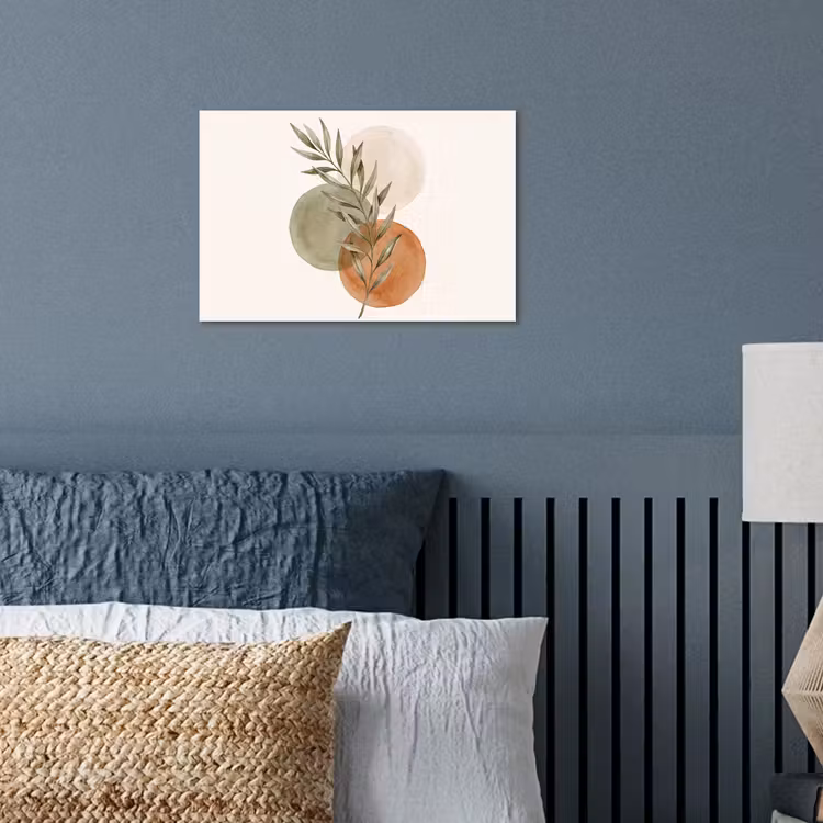 Poster - Plant - Circles - Abstract - Plant - Cirkels - Abstract poster papier klein
