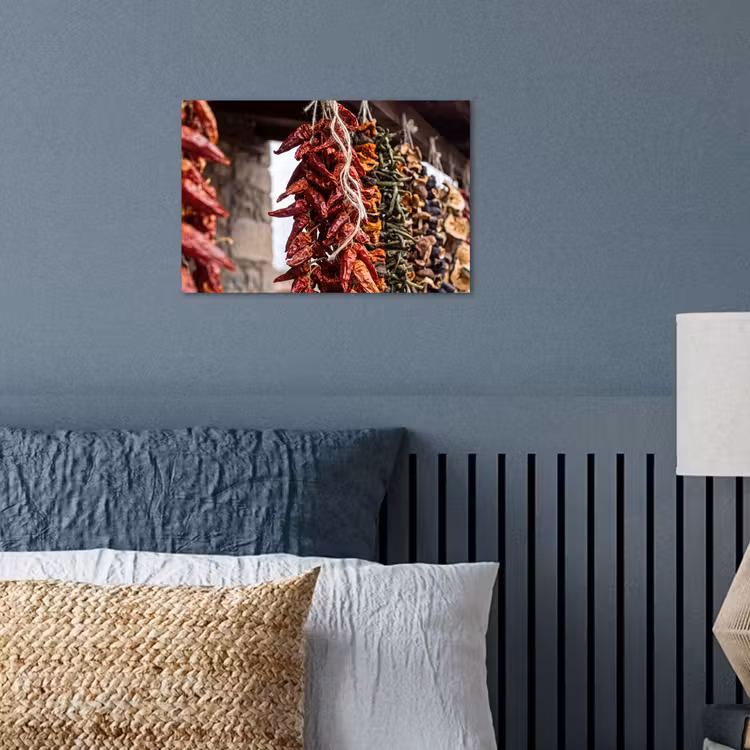 Poster - Red Peppers - Food - Rode pepers - Eten poster papier klein