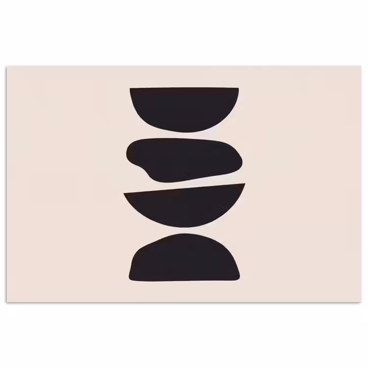 Poster - Shapes - Abstract - Modern - Vormen - Abstract - Modern poster papier klein