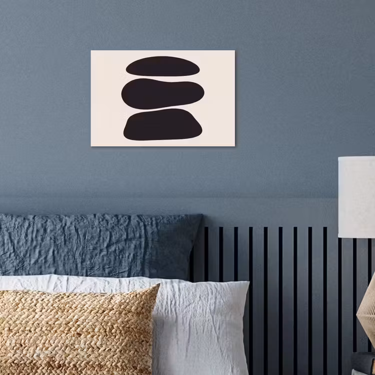 Poster - Shapes - Organic - Black - Vormen - Organisch - Zwart poster papier klein