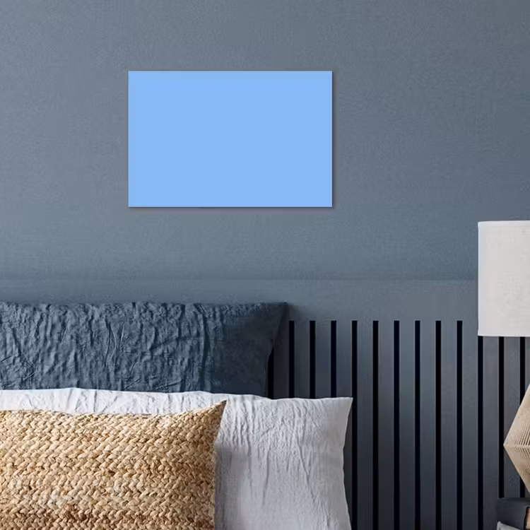 Sky - Glow - Blauw poster papier klein 62 -sfeer2