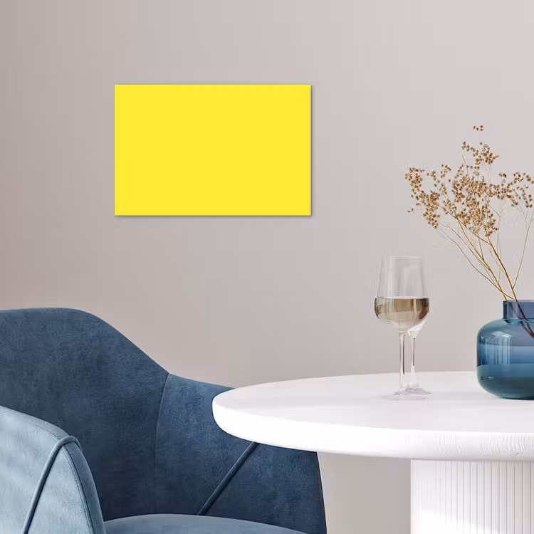 Soft - Custard - Geel poster papier klein 62 -sfeer3