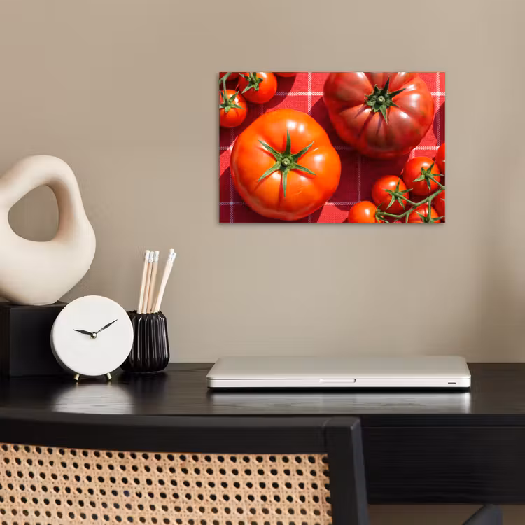 Poster - Tomato - Red - Food - Tomaat - Rood - Eten poster papier klein