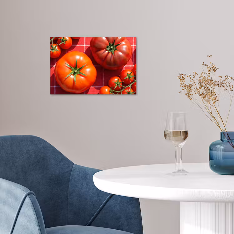 Poster - Tomato - Red - Food - Tomaat - Rood - Eten poster papier klein