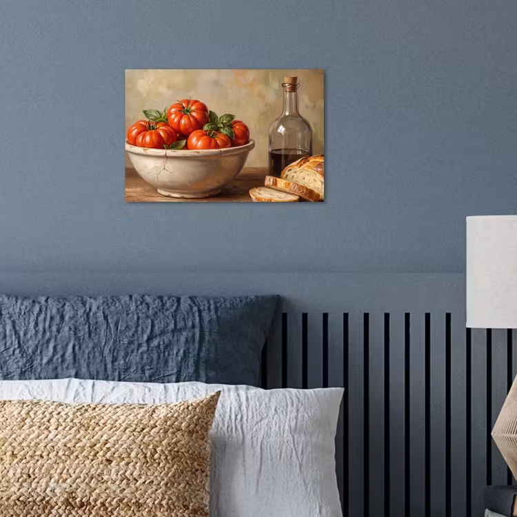 Poster - Tomatoes - Bowl - Food - Tomaten - Kom - Eten poster papier klein