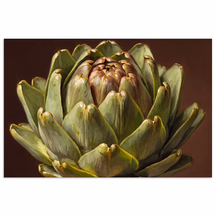 Poster - Vegetable - Artichoke - Green - Groente - Artisjok - Groen poster papier klein