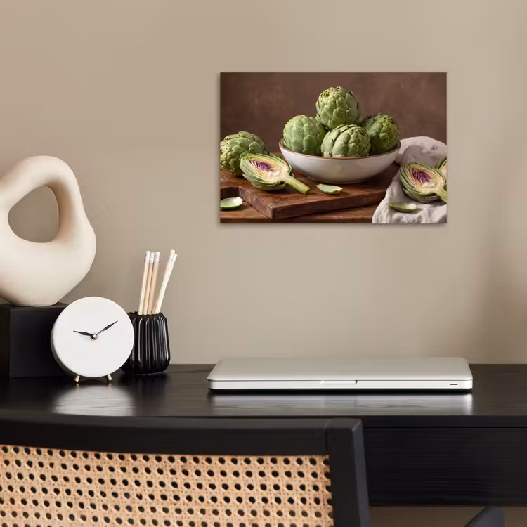 Poster - Vegetables - Artichoke - Kitchen - Groenten - Artisjok - Keuken poster papier klein