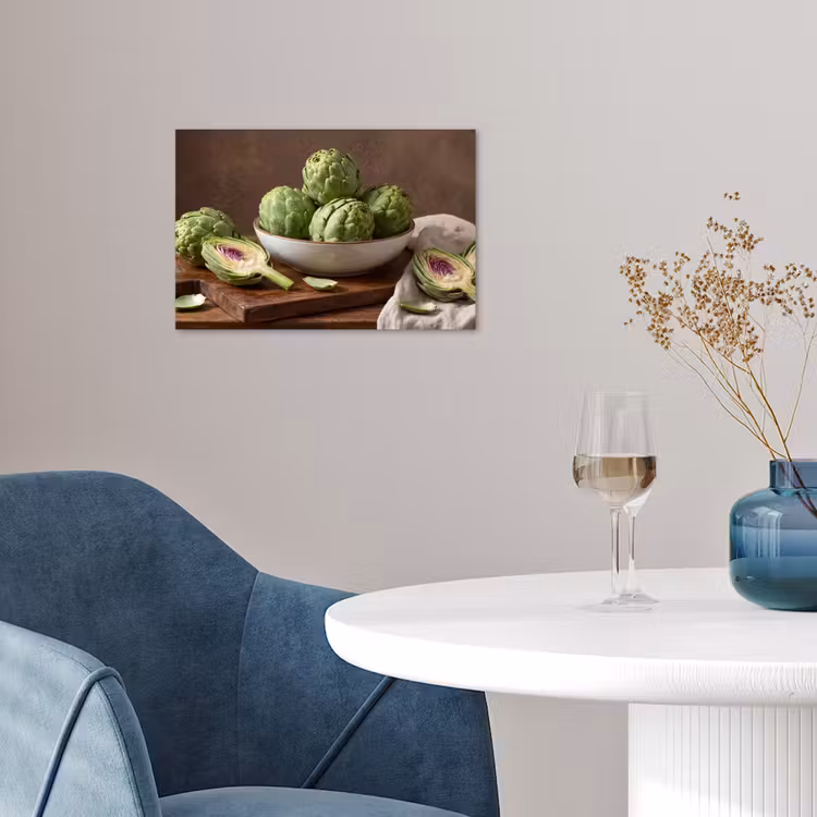 Poster - Vegetables - Artichoke - Kitchen - Groenten - Artisjok - Keuken poster papier klein