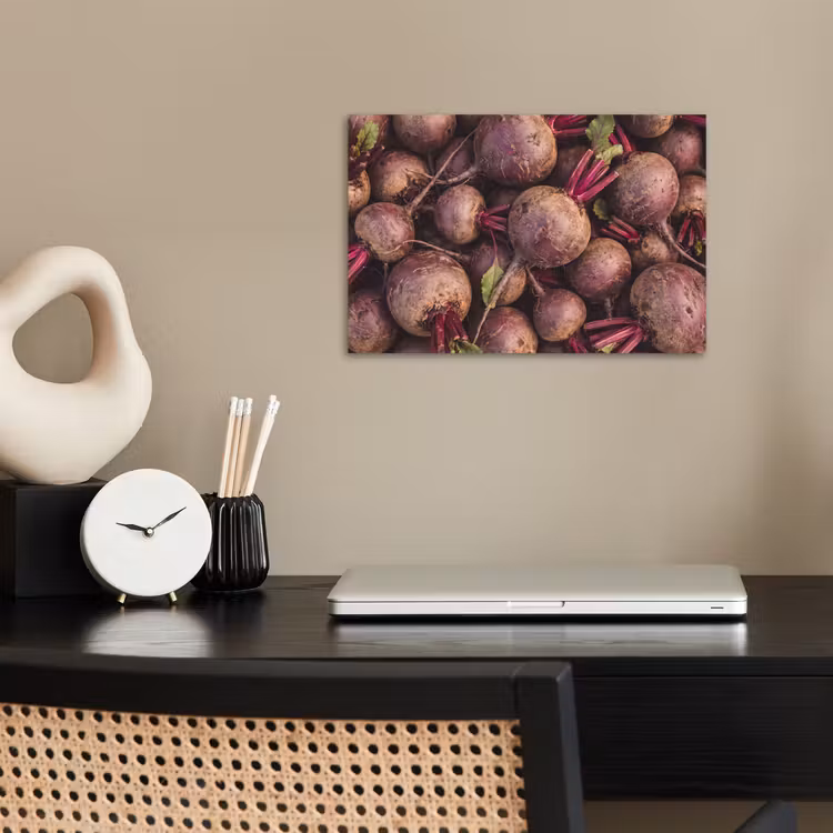 Poster - Vegetables - Red - Natural - Groente - Rood - Natuur poster papier klein