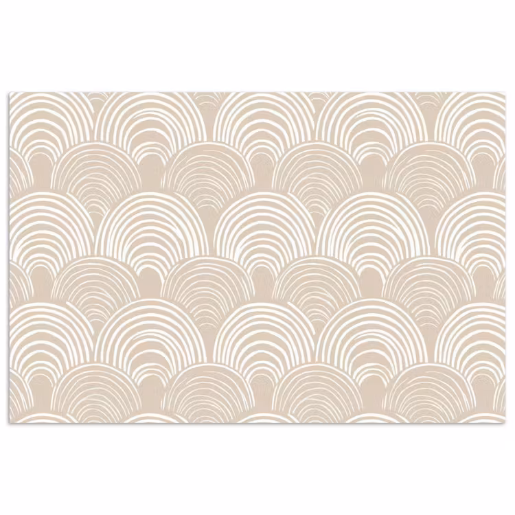 Golven - Structuur - Beige poster papier klein 62 -3d