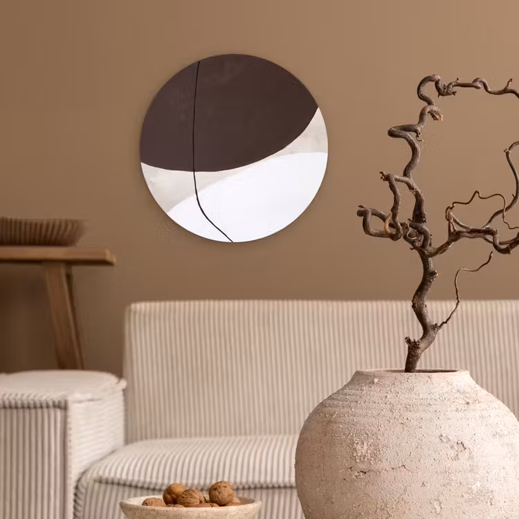 round wall art - Abstract - Forms - Modern - Abstract - Vormen - Modern Wandcirkel kunststof plaat 5mm dik klein