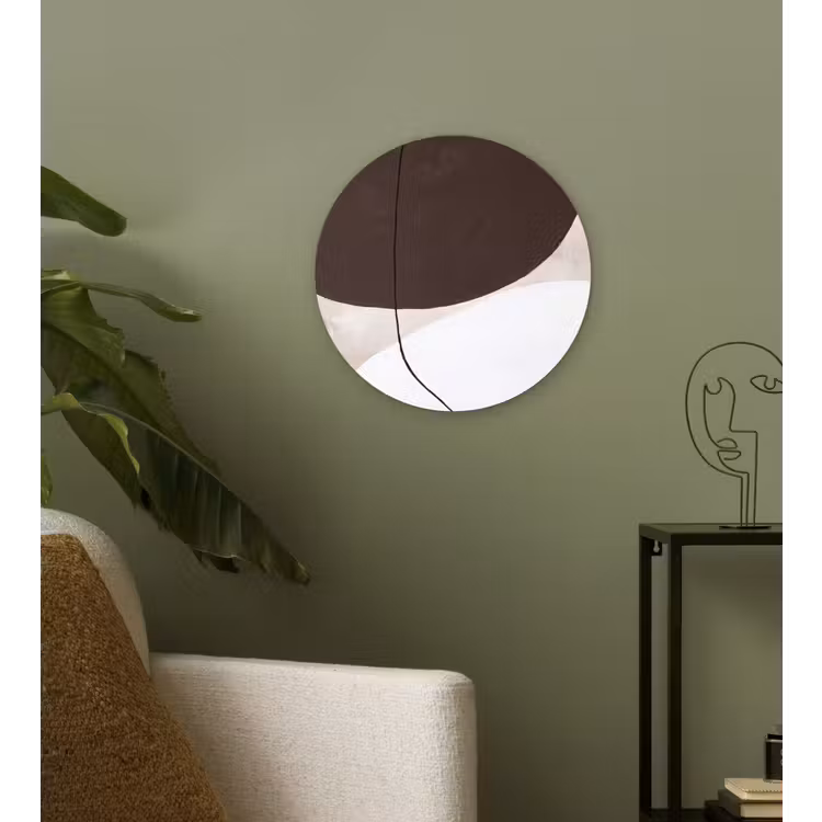 round wall art - Abstract - Forms - Modern - Abstract - Vormen - Modern Wandcirkel kunststof plaat 5mm dik klein