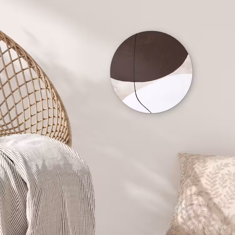 round wall art - Abstract - Forms - Modern - Abstract - Vormen - Modern Wandcirkel kunststof plaat 5mm dik klein