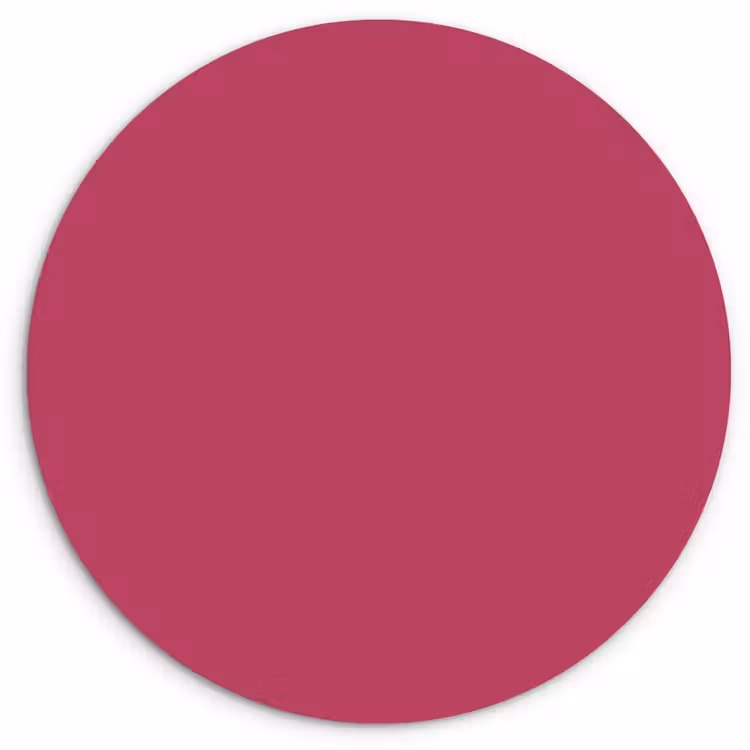 Deep - Berry - Rood Wandcirkel kunststof plaat 5mm dik klein 188 -3d