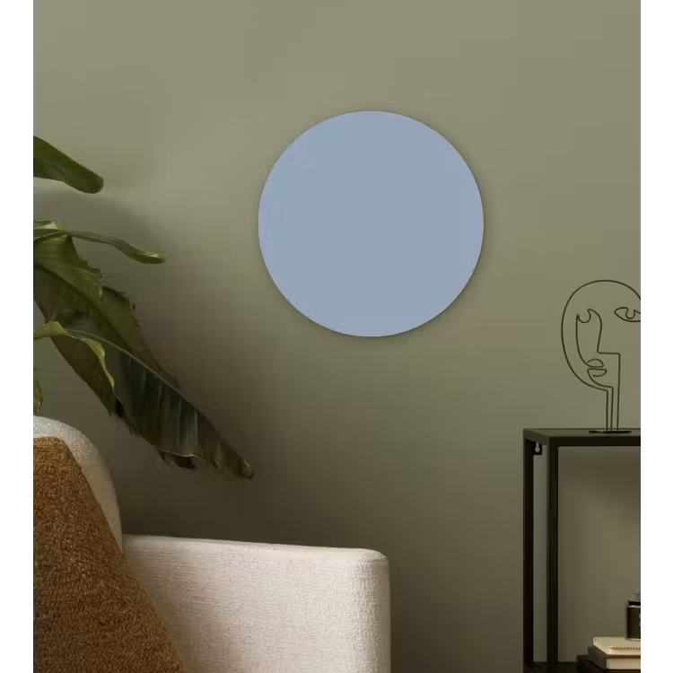 Mellow - Breeze - Blauw Wandcirkel kunststof plaat 5mm dik klein 188 -sfeer3