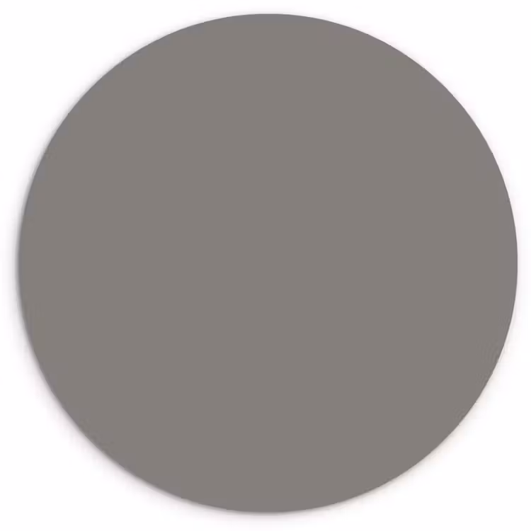 Mineral - Grey - Grijs Wandcirkel kunststof plaat 5mm dik klein 188 -3d