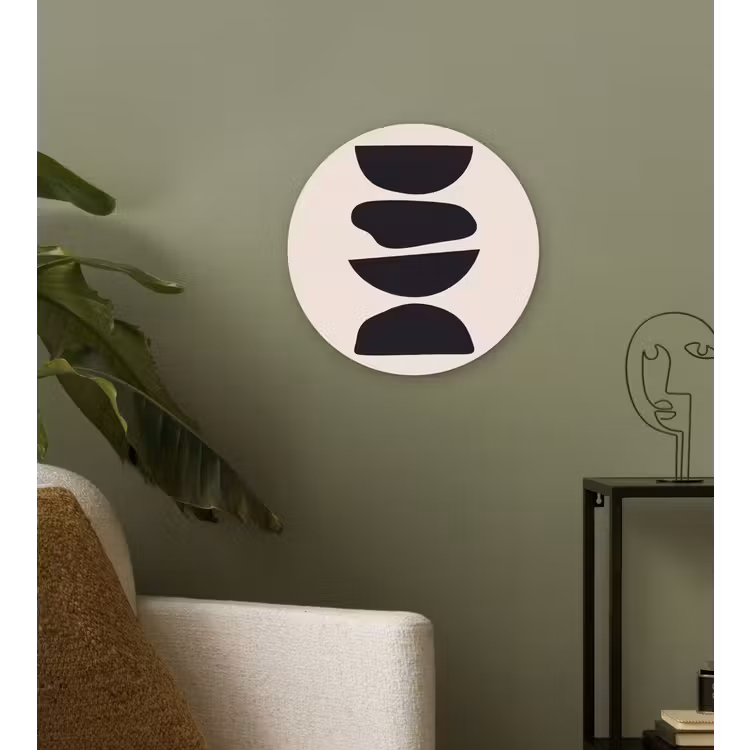 round wall art - Shapes - Abstract - Modern - Vormen - Abstract - Modern Wandcirkel kunststof plaat 5mm dik klein