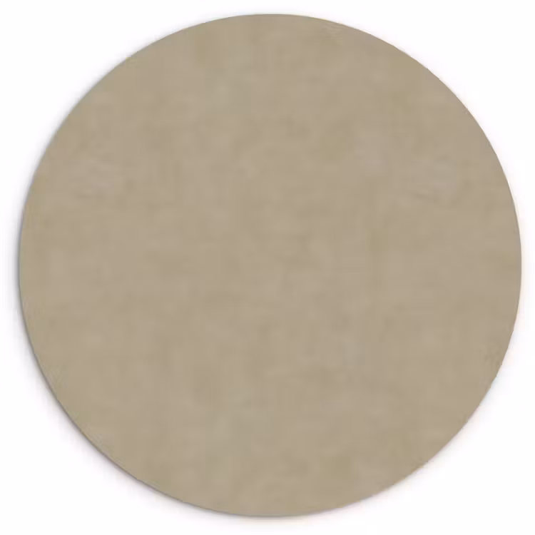 Taupekleur - Gewolkt textuur - Natuurlijk Wandcirkel kunststof plaat 5mm dik klein 188 -3d