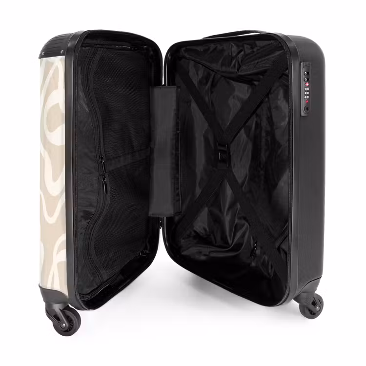 13 NBS - Handbagage koffer - Unisex middel -binnenkant