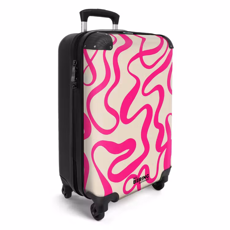 9 NBS - Handbagage koffer - Unisex middel -productfoto_3d