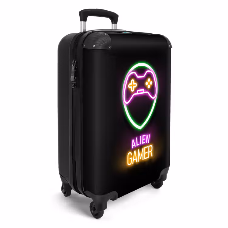 Alien Gamer NBS - Handbagage koffer - Unisex middel -productfoto_3d