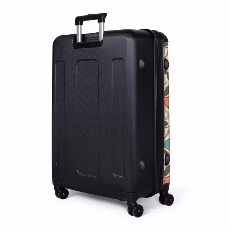 Barok - Retro - Kleurrijk NBS - Handbagage koffer - Volwassenen Unisex middel -slot