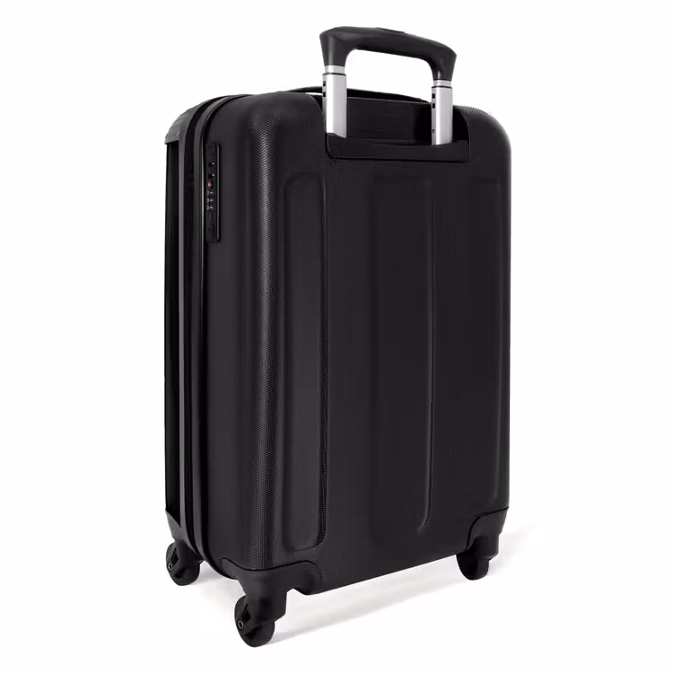 Basketbal omringd door graffiti NBS - Handbagage koffer - Unisex middel -achterkant