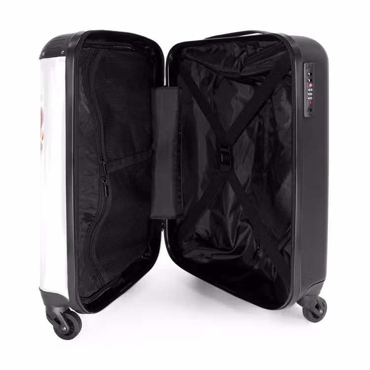 Bauke brandweer NBS - Handbagage koffer - Unisex middel -binnenkant