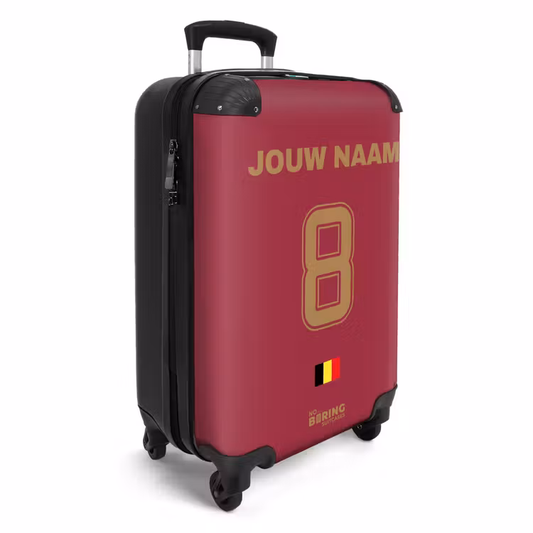 EK koffer 2024 - België Thuis tenue NBS - Handbagage koffer - Unisex middel -productfoto_3d